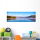 Morning Mist Lake Wall Decal Panoramic Wall Decal