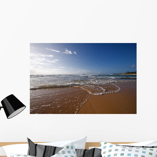 Tropical Hawaiian Beach Wall Decal