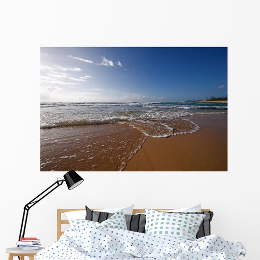 Tropical Hawaiian Beach Wall Decal