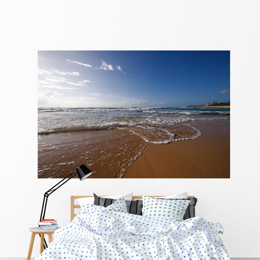 Tropical Hawaiian Beach Wall Decal