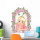 Beautiful Princess Window Wall Decal