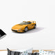 3D Model Yellow Sports Wall Decal