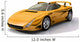 3D Model Yellow Sports Wall Decal