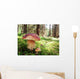Prachtiger Steinpilz im Fichtenwald Wall Decal