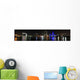 Jacksonville Florida Skyline Wall Decal Panoramic Wall Decal
