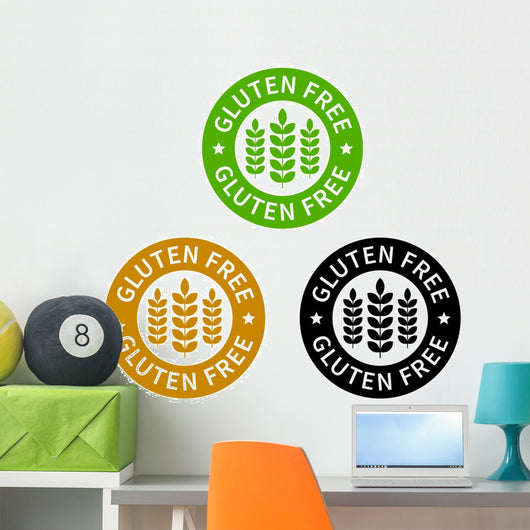 Gluten Free/No Gluten Wall Stickers Wall Decal