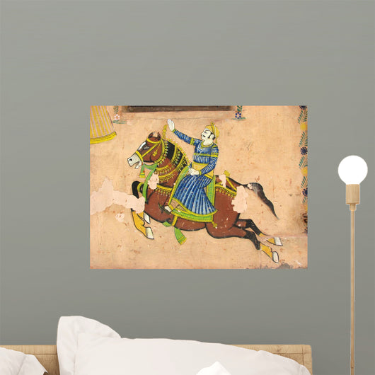 Udaipur Fresque Wall Decal