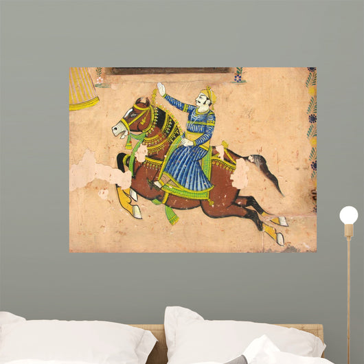 Udaipur Fresque Wall Decal