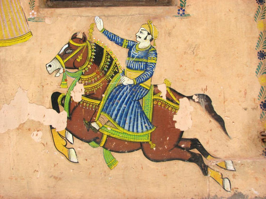 Udaipur Fresque Wall Decal