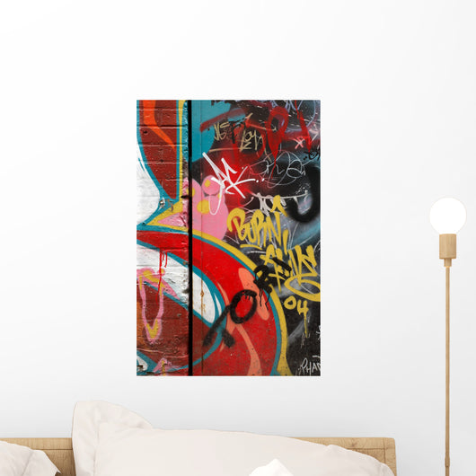Graffiti Wall Vandalism Wall Decal