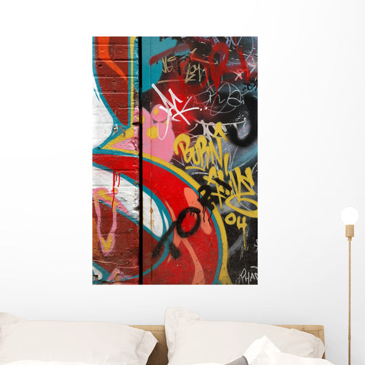 Graffiti Wall Vandalism Wall Decal