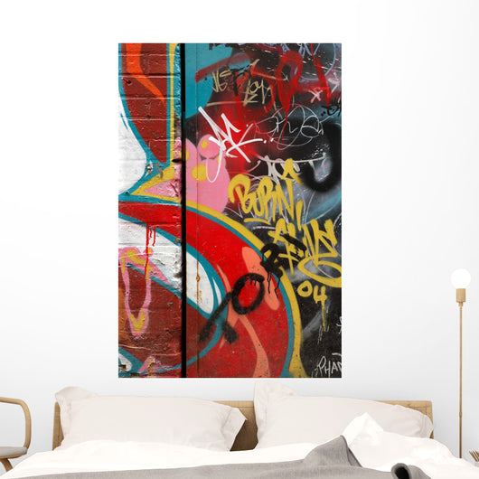 Graffiti Wall Vandalism Wall Decal