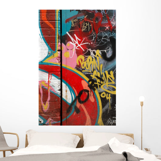 Graffiti Wall Vandalism Wall Decal