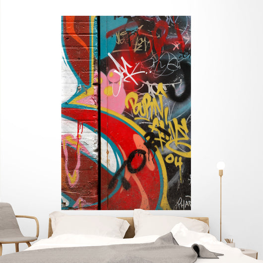 Graffiti Wall Vandalism Wall Decal