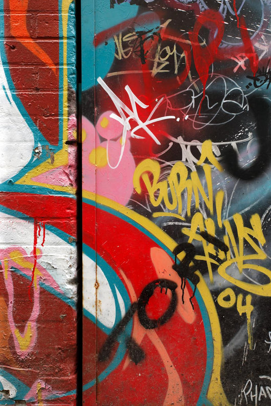 Graffiti Wall Vandalism Wall Decal