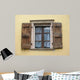 Rustic Window Wall Decal