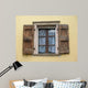 Rustic Window Wall Decal