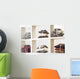 Decorative Pillows White Shell Wall Decal