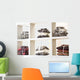 Decorative Pillows White Shell Wall Decal