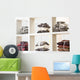 Decorative Pillows White Shell Wall Decal