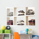 Decorative Pillows White Shell Wall Decal