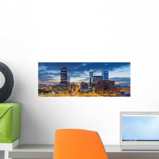 Indianapolis Image Indianapolis Skyline Wall Decal