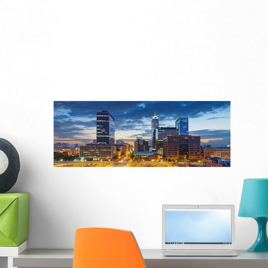 Indianapolis Image Indianapolis Skyline Wall Decal