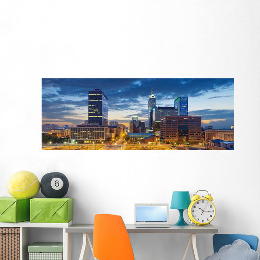 Indianapolis Image Indianapolis Skyline Wall Decal