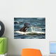 Whale Tail Wall Decal