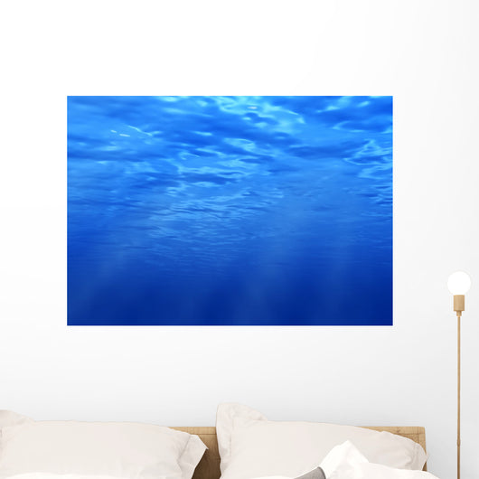Beams Sun Underwater Water Wall Decal