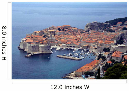 Old City Dubrovnik Wall Decal