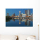 Scioto River and Columbus Wall Decal