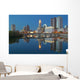 Scioto River and Columbus Wall Decal