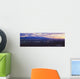 Panoramic Sunset Salt Lake Wall Decal