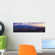 Panoramic Sunset Salt Lake Wall Decal