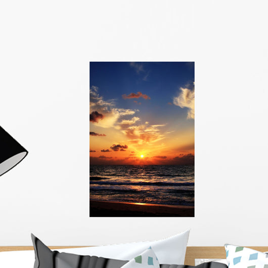 Tropical Sunrise Wall Decal