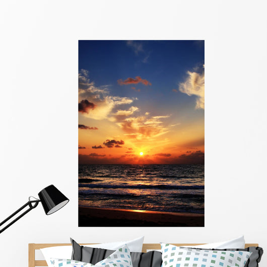 Tropical Sunrise Wall Decal