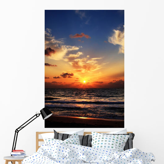 Tropical Sunrise Wall Decal