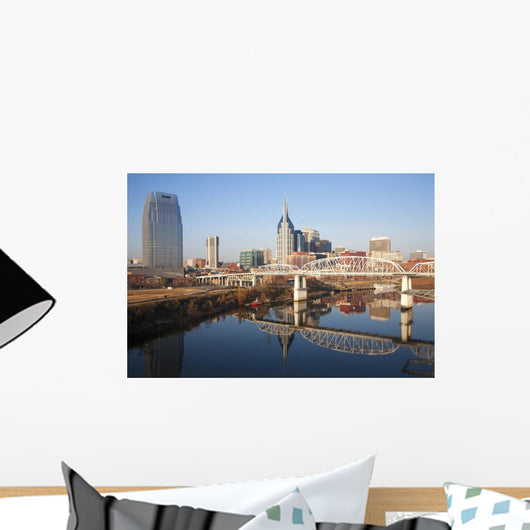 Nashville Skyline Tennessee and Wall Decal