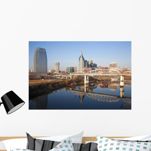 Nashville Skyline Tennessee and Wall Decal