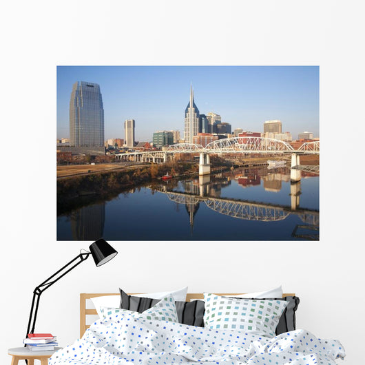 Nashville Skyline Tennessee and Wall Decal