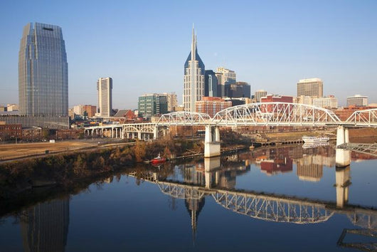 Nashville Skyline Tennessee and Wall Decal