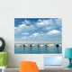 Row Stones Water Wall Decal