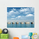 Row Stones Water Wall Decal