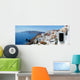 Panorama Santorini Crete Greece Wall Decal Panoramic Wall Decal
