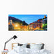 Vernazza Twilight Cinque Terre Wall Decal Panoramic Wall Decal