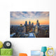 Skyline Downtown Philadelphia Wall Decal