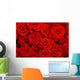 Big Bunch Red Roses Wall Decal