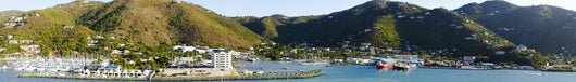 Tortola British Virgin Islands Wall Decal Panoramic Wall Decal