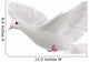 White Dove Wall Decal